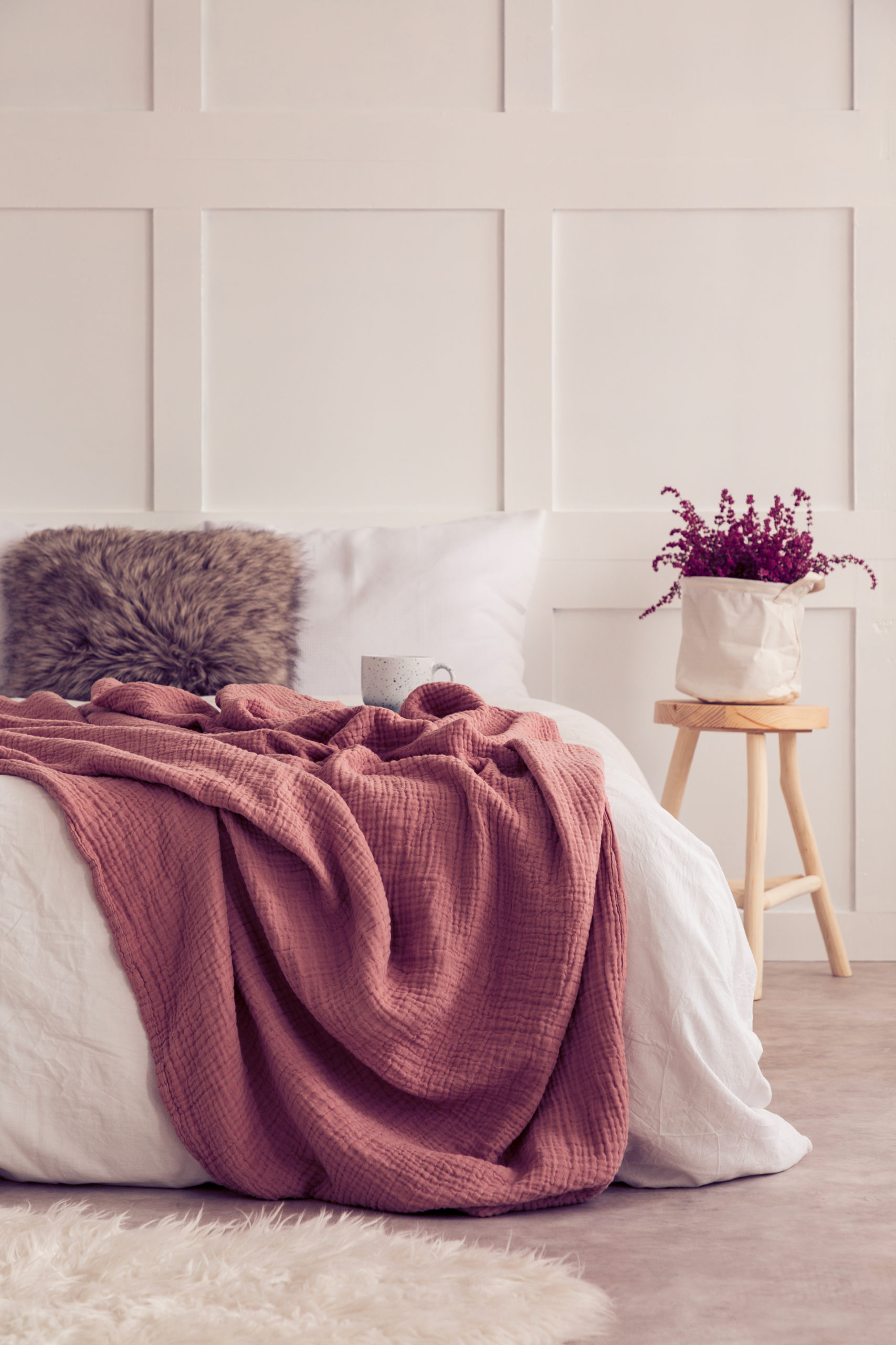 Ambiance de chambre, illustration du coaching déco