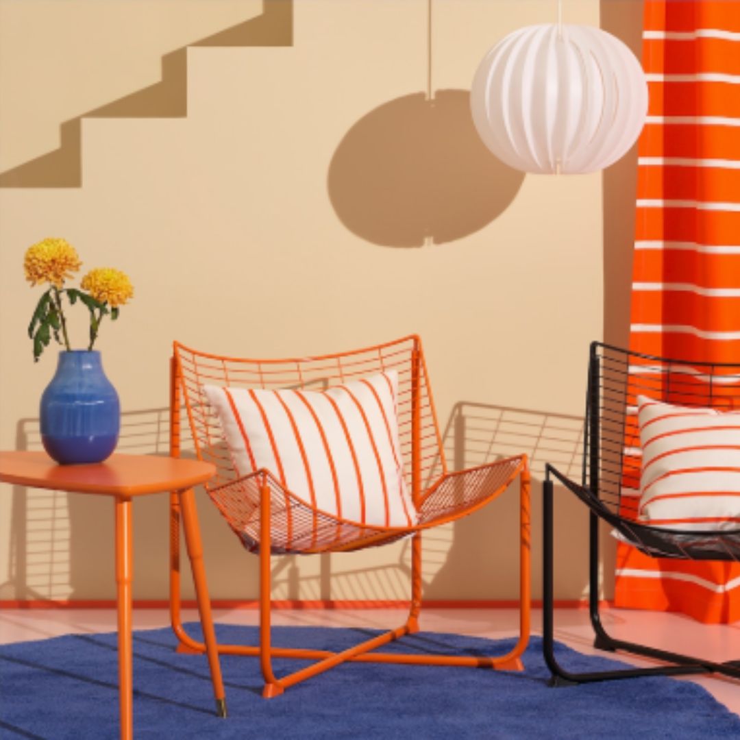 la couleur orange par Ikea