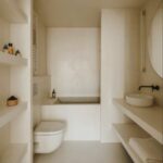 Salle de bain en béton ciré