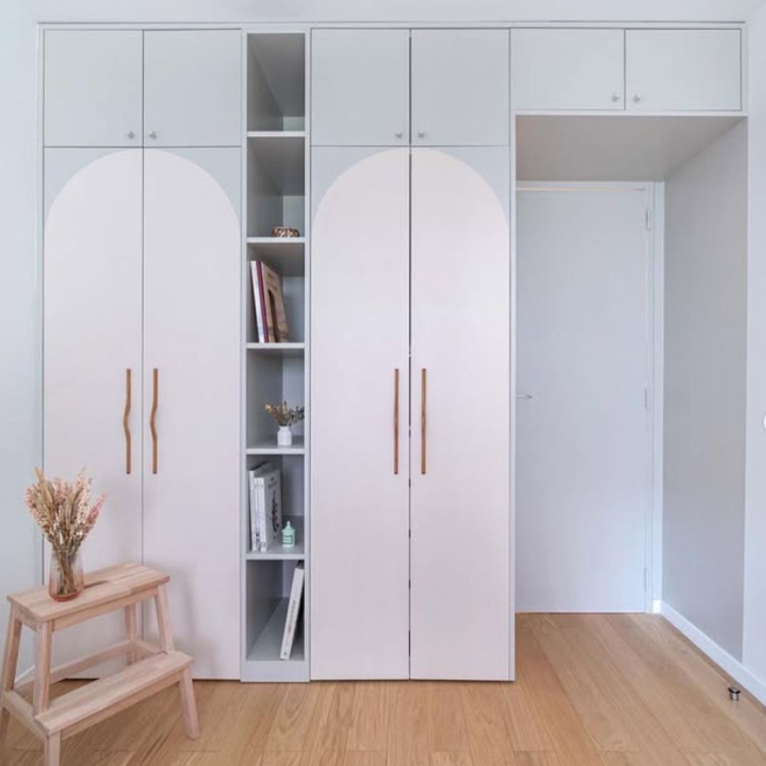 Dressing ferme et ouvert blanc