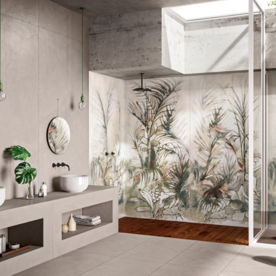 Douche à l'italienne