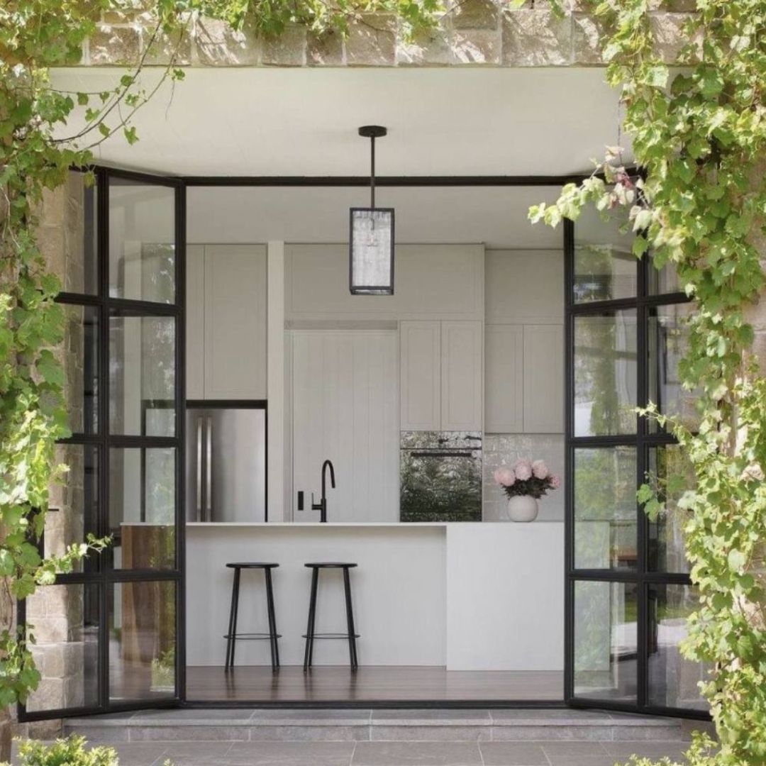 Grandes baies tendance dedans-dehors