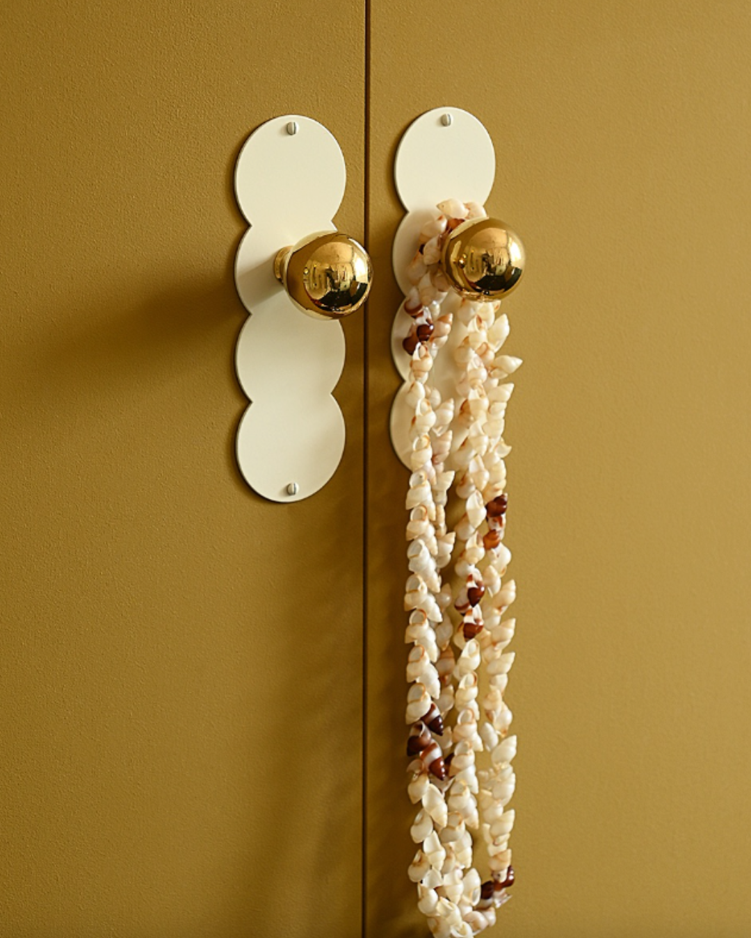 Poignees de dressing laiton