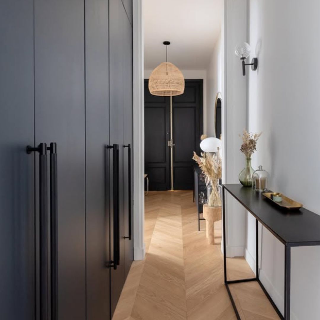 Couloir parquet point de Hongrie